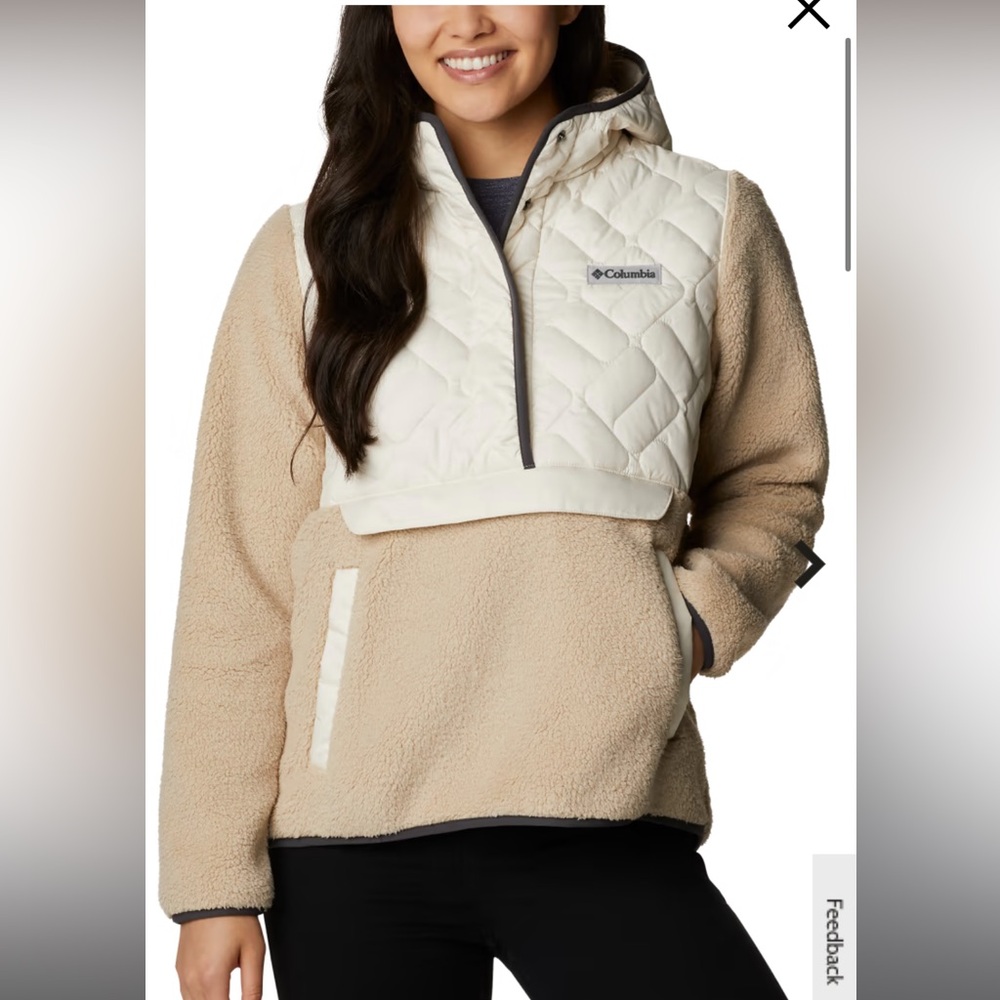 NWT Columbia Sweet View Hooded Fleece Long-Sleeve Pullover